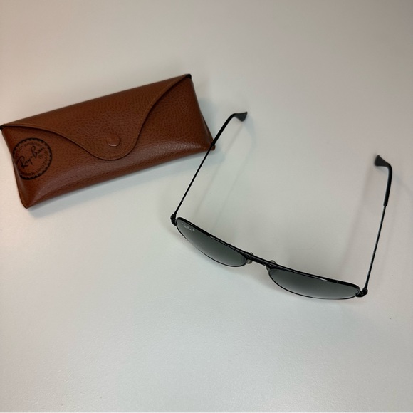 Ray Ban RB3025 Aviator Large Metal Polarized 002/58 58/14 135 3p - Picture 16 of 16